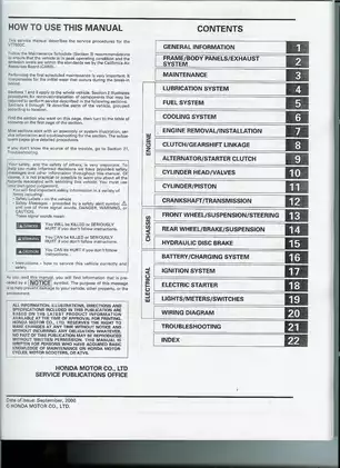Honda VT750DC Comprehensive Service Manual - Your Ultimate Maintenance Guide Preview image 4