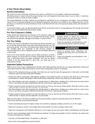 1998-2008 Honda XL1000V Varadero service manual Preview image 2
