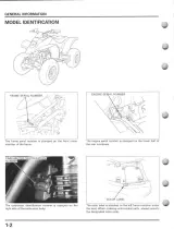 Honda TRX250EX Sport ATV 2001–2005 Service Manual (P/N 94951-MEN-A10) – preview page 2