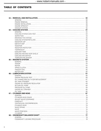 2005-2007 Bombardier DS 650 ATV repair manual Preview image 2