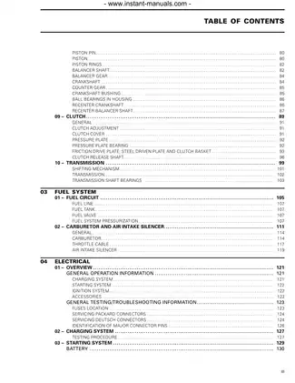 2005-2007 Bombardier DS 650 ATV repair manual Preview image 3