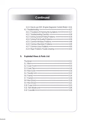 Samsung CLP-31x Series Color Laser Printer Service Manual and Repair Guide Preview image 5