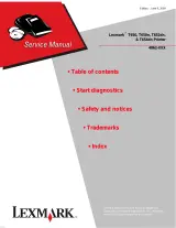 2009 Lexmark T650, T650n, T652dn, T654dn Printer Service & Repair Manual (P/N 12G9824, Lfx547) – preview page 1