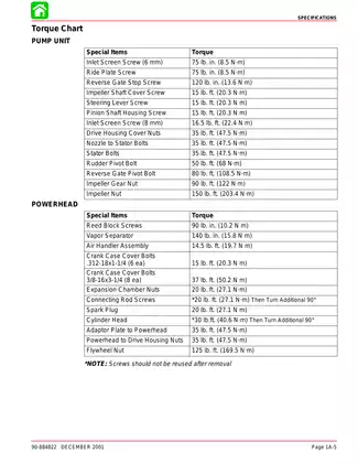 2002-2005 Mercury Marine 240 EFI Jet Drive engine technical shop manual Preview image 5