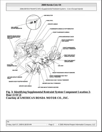 2006-2009 Honda Civic repair manual Preview image 3