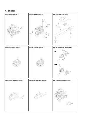 2006-2010 SsangYong Actyon Tradie shop manual Preview image 3