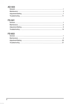 KONICA MINOLTA bizhub C250 Service Manual - Comprehensive Guide for Technicians Preview image 3