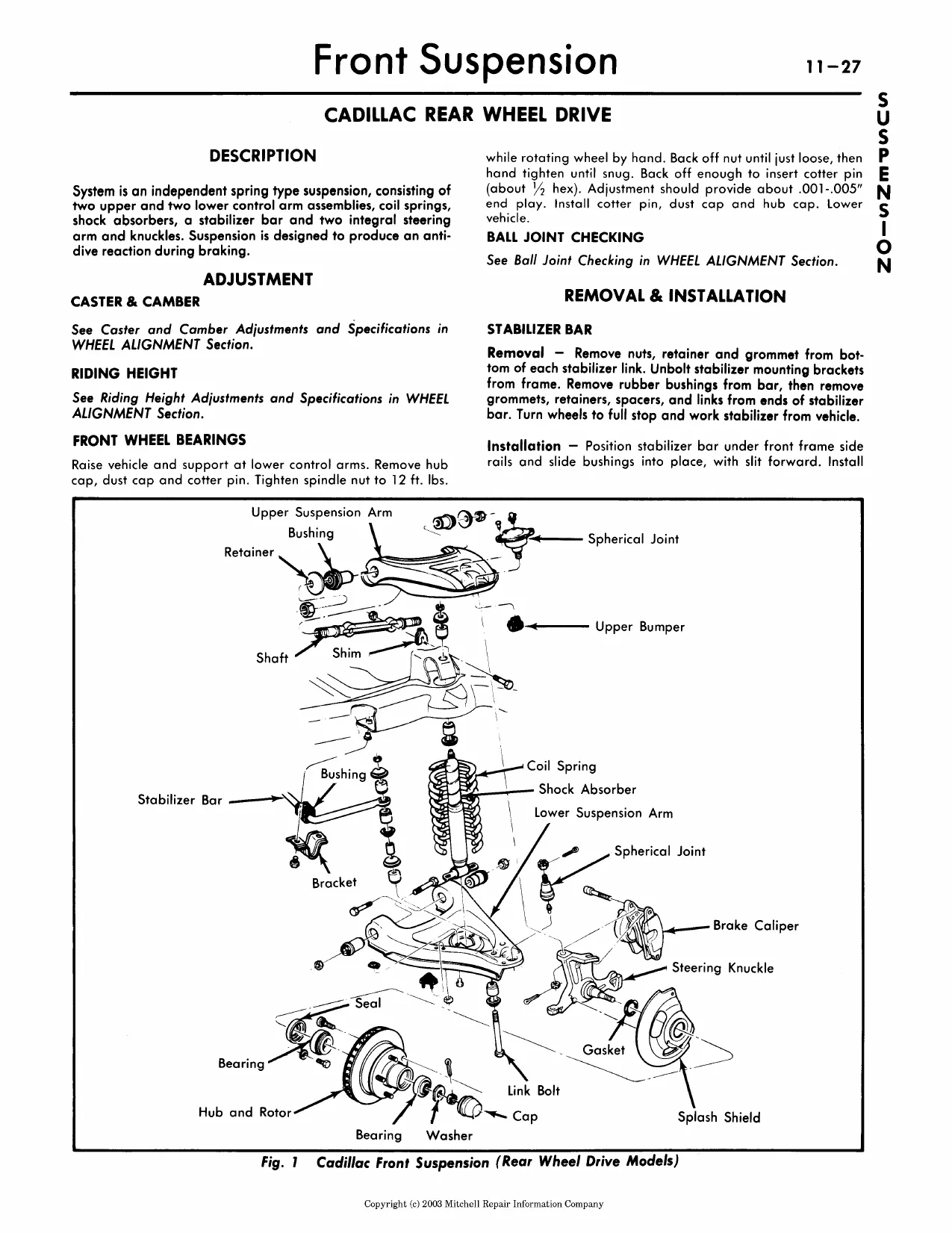 1970-1993 Cadillac repair manual