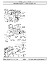 1997 Dodge Pickup R1500 Engine Manual (P/N 0-8019-8966-3) – preview page 2