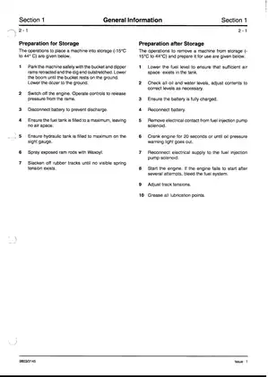 JCB 802-3-4 Excavator Service Manual Preview image 4