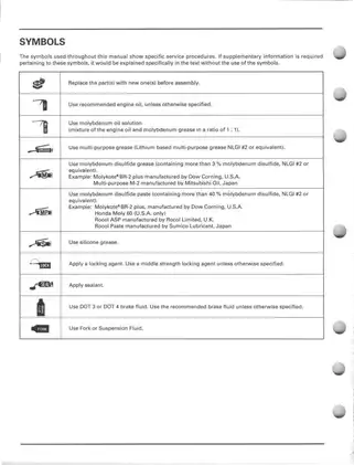 1998-2004 Honda Foreman 450, TRX450 ATV service manual Preview image 4