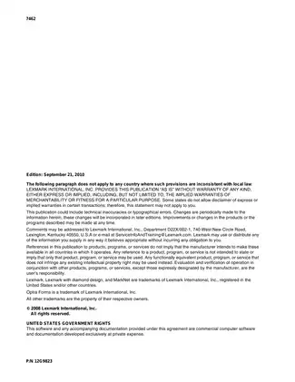 Lexmark X651de, X652de, X654de, X656de, X658de Service Manual Preview image 3