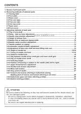 2010 Singer 4421 / 4423 Sewing Machine Service Manual OEM (P/N 104 73 14–26) – preview page 2