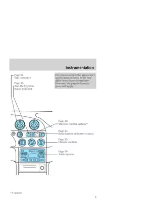 1999-2002 Mercury Cougar repair manual Preview image 5