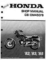 1982–1985 Honda CB450 / CM450 Shop Manual (P/N 61MC003) – preview page 1