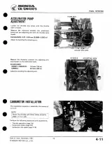1982–1985 Honda CB450 / CM450 Shop Manual (P/N 61MC003) – preview page 4