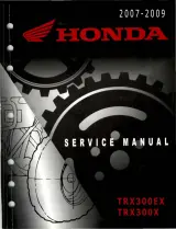 Honda TRX300EX Sportrax & TRX300X 2007–2009 Service Manual (P/N 61HM362) – preview page 1