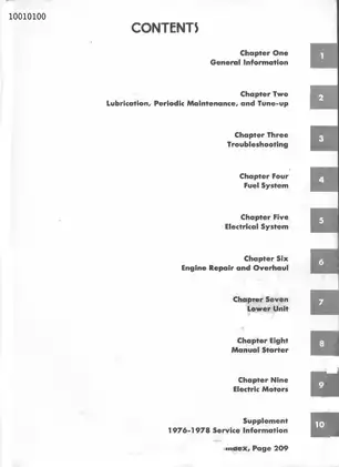 1965-1978 Johnson Evinrude 1.5 hp-35 hp outboard motor service repair manual Preview image 3