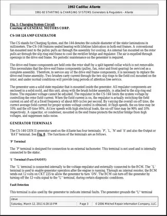 1990-1992 Cadillac Allante shop manual Preview image 3