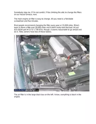 1995-2001 BMW 7 series: 728i, 728iL, 730i, 730iL, 735i, 735iL, 740i, 740iL, 750i, 750iL, 725tds, 730d, 740d manual Preview image 1