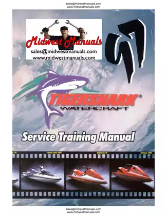1997-1998 Arctic Cat Tigershark PWC service training manual Preview image 1