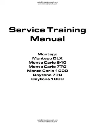 Comprehensive Arctic Cat Tigershark Service Manual Guide Preview image 2