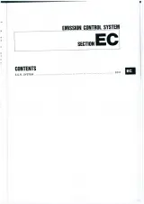 Nissan TD23 TD25 TD27 TD27T Diesel Engine Factory Service Manual (P/N 16700-44G04) – preview page 1