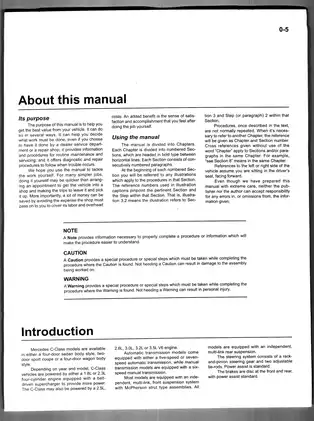 2001-2007 Mercedes C 180, C 200, C 230, C 240, C 280, C 320, C 350, C 32 AMG, C 55 AMG manual Preview image 3