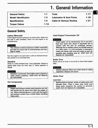 1992-1997 Honda CB750F2 repair manual Preview image 5