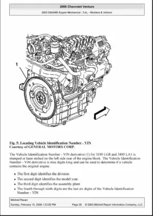 Preview: 1997–1999 Pontiac Trans Sport Repair Manual (P/N PU01125)