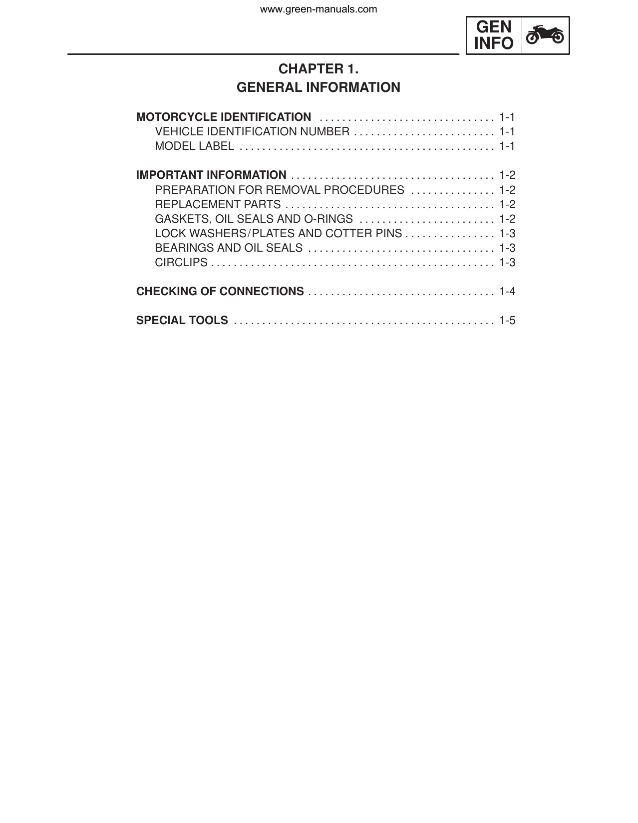 Yamaha V-Star 1100 Classic Service Manual (1999-2009) - Comprehensive Repair Guide Preview image 5