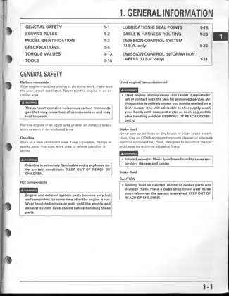 1995-1998 Honda CBR600F3 service manual