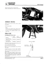 1984 Honda CB750SC and CB700SC Nighthawk OEM Shop Manual (P/N HM 1074) – preview page 2