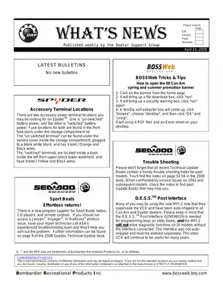 Complete Service Manual for Can-Am Spyder GS (2008 and Later) Preview image 2