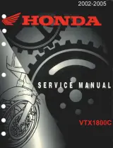2002–2005 Honda VTX1800C Factory Service Manual (P/N 61CS400) – preview page 1