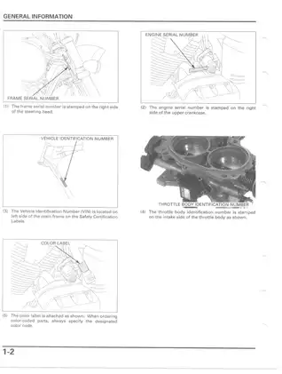 2002-2005 Honda VTX1800C service manual Preview image 5