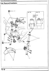 1990–1996 Honda VFR750F Service Manual (P/N 61MT406) – preview page 6