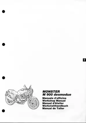 1993-1999 Ducati Monster 900, M900 service manual Preview image 3
