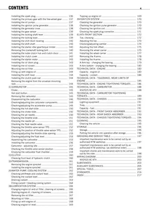 2008 KTM 450 XC/929 XC ATV Repair Manual Preview image 4
