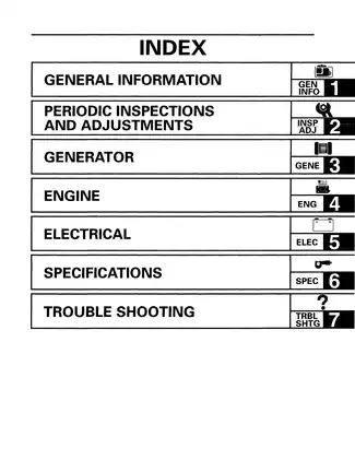 Yamaha EDL6500S generator service manual Preview image 5