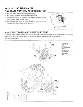 2002-2009 Suzuki V-Strom DL1000 service manual Preview image 4