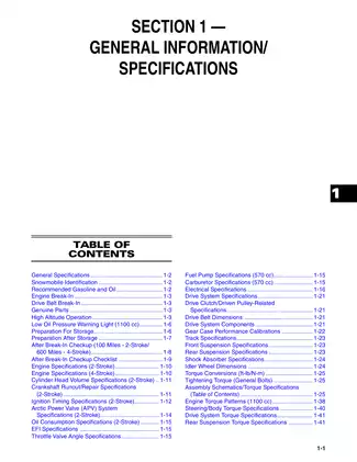 Comprehensive Arctic Cat Snowmobile Service Manual (2010 Models) Preview image 2