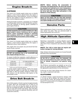 2010 Arctic Cat snowmobile all models service manual Preview image 4