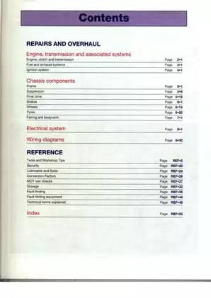 Detailed Service and Repair Manual for Suzuki GSF600 & GSF1200 Bandit (1995-2001) Preview image 4