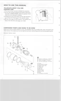 1996-1999 Suzuki GSX-R 750 repair manual Preview image 4