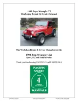 1999 Jeep Wrangler TJ SE, Sport, Sahara Workshop Repair & Service Manual (OEM) – preview page 1