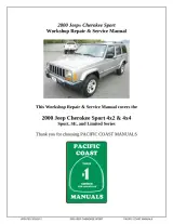 2000 Jeep Cherokee Sport, Limited, SE, 4x2, and 4x4 Repair Manual (P/N 81-370-0046) – preview page 1