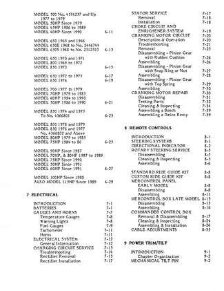 1965-1989 Mercury Mariner 45hp, 50hp, 60hp, 65hp, 70hp, 75hp, 80hp, 85hp, 90hp,100hp, 115hp outboard service manual Preview image 4