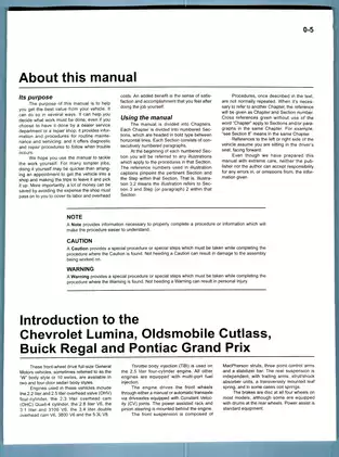 1990-2003 Pontiac Grand Prix repair manual Preview image 3