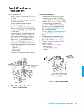 2001-2003 Oldsmobile Aurora shop manual Preview image 2